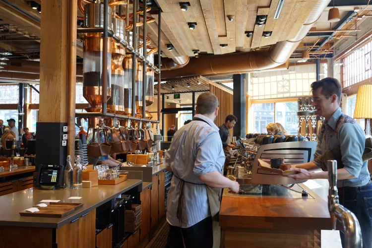 Starbucks Reserve Roastery and Tasting Room in Seattle