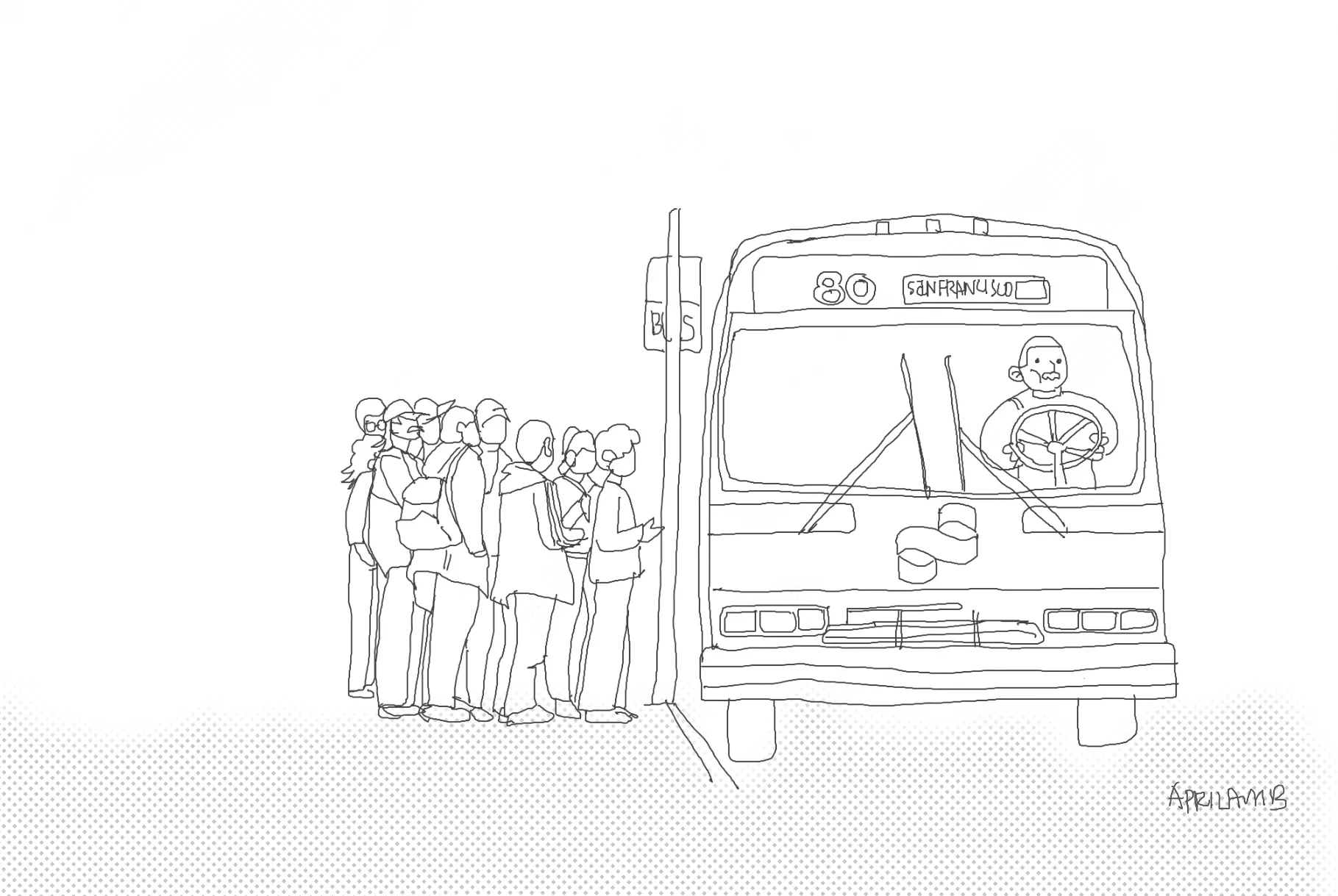 Sausalito and the Golden Gate Transit Bus